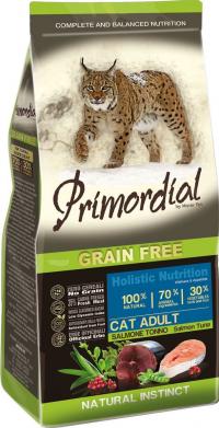   Primordial Grain Free Cat Adult Salmon Tuna,       
