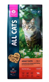   All Cats Adult cat Beef,      -   
