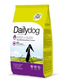  Dailydog PUPPY MEDIUM  LARGE BREED Duck and Oats,          
