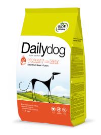  Dailydog ADULT SMALL BREED Turkey and Rice,        