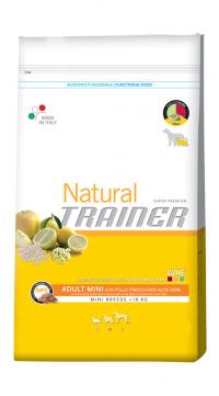  Trainer Natural Mini Adult Chicken, Rice and Aloe Vera,       ,    .