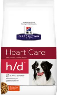 Сухой корм Hills Canine Heart Care h/d, ветеринарная диета для поддержания здоровья собак с заболеваниями сердца - купить в Тамбове