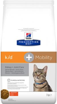 Сухой корм Feline k/d™ + Mobility, ветеринарная диета для поддержания здоровья почек и суставов одновременно