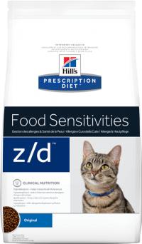 Сухой корм Hills Food Sensitivities z/d, ветеринарная диета для решения проблем, связанных с пищевой аллергией