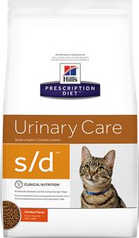 Сухой корм Hills Urinary Care s/d, ветеринарная диета для растворения струвитных уролитов