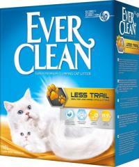 Комкующийся наполнитель для кошек Ever Clean Less Trail для длиношерстных кошек