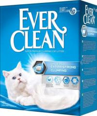 Комкующийся наполнитель для кошек Ever Clean Extra Strong Clumping Unscented без аромата