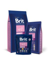 Корм Brit premium для щенков малых пород 4 нед.- 12 мес., Junior S