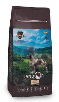 Сухой корм Landor ADULT DOG LAMB, для собак крупных пород с ягненком