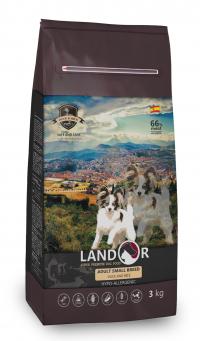 Сухой корм Landor ADULT SMALL BREED DOG, для взрослых собак мелких пород с уткой
