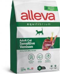 Сухой корм Alleva Equilibrium Sensitive Venison, для взрослых кошек Сенситив с олениной - купить в Тамбове