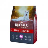 Сухой корм MR. BUFFALO ADULT M/L, с индейкой для взрослых собак всех пород с чувствительным пищеварением