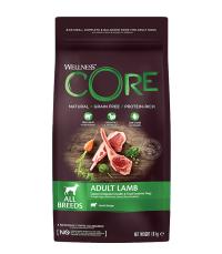 Сухой корм Wellness CORE Adult Lamb All Breeds, для взрослых собак всех пород с ягненком