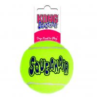 Игрушка KONG для собак Air "Теннисный мяч" средний 6 см, большой 8 см, очень большой 10 см,