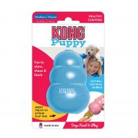 Игрушка KONG Classic Puppy M для щенков средних пород, размер M, 8х5 см, цвета в ассортименте: розовый, голубой