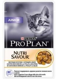 PRO PLAN® Junior вкусные кусочки в желе, с курицей (24 шт)