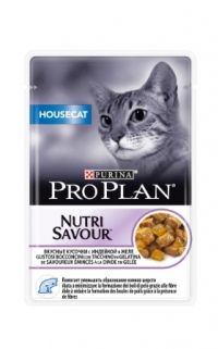 PRO PLAN® NUTRISAVOUR® Housecat вкусные кусочки в желе, с индейкой (24 шт) - купить в Тамбове