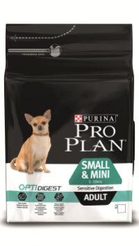 PRO PLAN® для взрослых собак мелких и карликовых пород с чувствительным пищеварением с комплексом OPTIDIGEST® с ягненком
