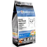 Корм ProBalance Sterilized, для стерилизованных кошек