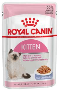 Влажный корм Royal Canin KITTEN INSTINCTIVE ЖЕЛЕ (12 шт), для котят с 4 до 12 месяцев