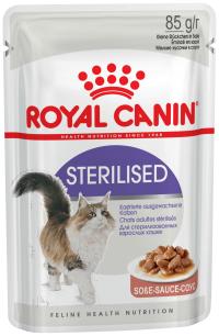 Влажный корм Royal Canin STERILISED (24 шт), для стерилизованных кошек в соусе - купить в Тамбове