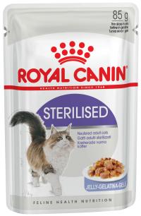 Влажный корм Royal Canin STERILISED, для стерилизованных кошек в желе