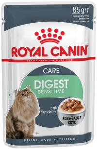 Влажный корм Royal Canin DIGEST SENSITIVE (12 шт) в соусе, для кошек с чувствительным пищеварением - купить в Тамбове