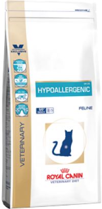 Лечебный корм Royal Canin Hypoallergenic DR 25 Feline, диета для кошек при пищевой аллергии/непереносимости