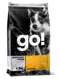 Корм GO! NATURAL Holistic для щенков и собак с цельной уткой и овсянкой, Sensitivity + Shine Duck Dog Recipe