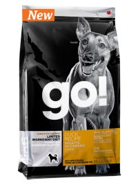 Корм GO! NATURAL Holistic беззерновой для щенков и собак с цельной уткой для чувствительного пищеварения, Sensitivity + Shine Duck Dog Recipe, Grain Free, Potato Free