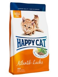 Корм HAPPY CAT Корм для кошек "Fit&Well" с атлантическим лососем, Atlantic Lachs