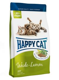 Корм HAPPY CAT для кошек "Fit&Well" (ягненок), Weide Lamm