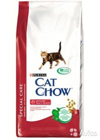 Корм Cat Chow, Urinary Tract Health, для профилактики мочекаменной болезни
