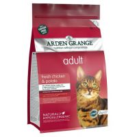 Корм Arden Grange Adult Cat (GF) Chicken & Potato, сухой беззерновой, для взрослых кошек, с курицей и картофелем