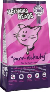 Корм Barking Heads для взрослых кошек "Мурлыка" (с лососем, курицей и рисом), Purr Nickety (Salmon Adult Cat) - купить в Тамбове