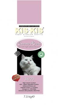 Корм KIS-KIS для кошек всех пород, Extra Rich