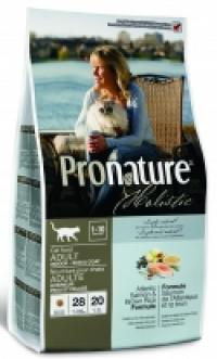 Корм ProNature Holistic Skin & Coat Atlantic Salmon & Rice, для кошек для кожи и шерсти Лосось с рисом