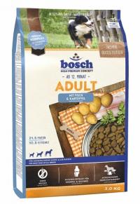 Корм Bosch Adult Fish and Kartoffel, для собак лосось и картофель