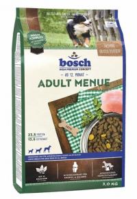 Корм Bosch Adult Menue, для собак меню овощи и мясо