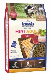 Корм Bosch Mini Adult Lamm and Rice, для собак малых пород с ягненком - купить в Тамбове
