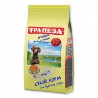 Корм "Трапеза" Ягненок с рисом для собак гипоаллергенный - купить в Тамбове