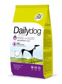 Корм Dailydog ADULT SMALL BREED Duck and Oats, для собак мелких пород с уткой и овсом