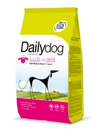 Корм Dailydog ADULT MEDIUM BREED Lamb and Rice, для собак средних с ягненком и рисом