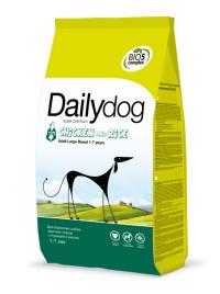 Корм Dailydog ADULT LARGE BREED Chicken and Rice, для собак  крупных пород с курицей и рисом