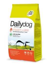 Корм Dailydog ADULT MEDIUM LARGE BREED LOW CALORIE Turkey and Rice, для собак  средних и крупных пород низкокалорийный с индейкой и рисом
