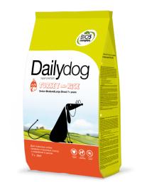Корм Dailydog SENIOR MEDIUM LARGE BREED Turkey and Rice, для пожилых собак средних и крупных пород с индейкой и рисом