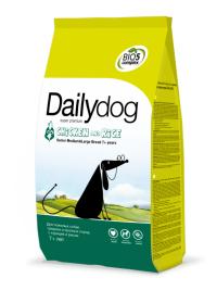Корм Dailydog SENIOR MEDIUM LARGE BREED Chicken and Rice, для пожилых собак средних и крупных пород с курицей и рисом