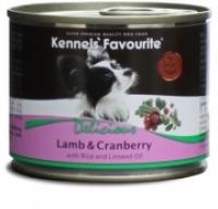 Влажный корм Kennels Favourite Элитные Сорта Мяса с Фруктами Lamb & Cranberries (ягненок и клюква)