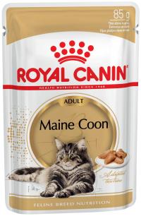 Влажный корм Royal Canin MAINE COON ADULT в соусе, для взрослых кошек Мейн-Кун старше 15 месяцев