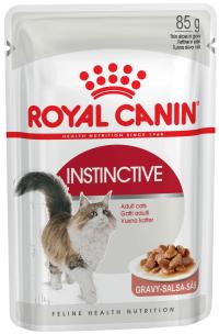 Влажный корм Royal Canin INSTINCTIVE в соусе, для кошек старше 1 года